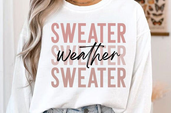 Sweater Weather Pink